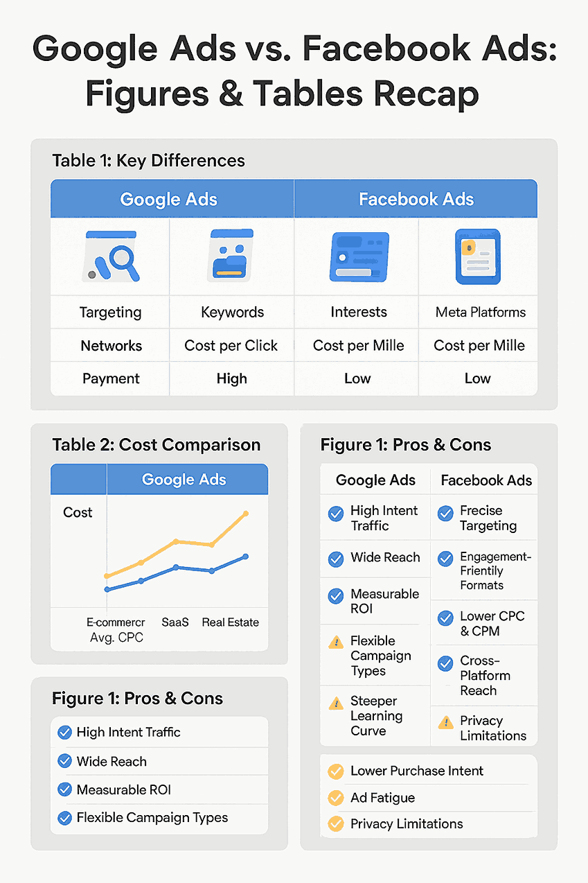 figures and table recap