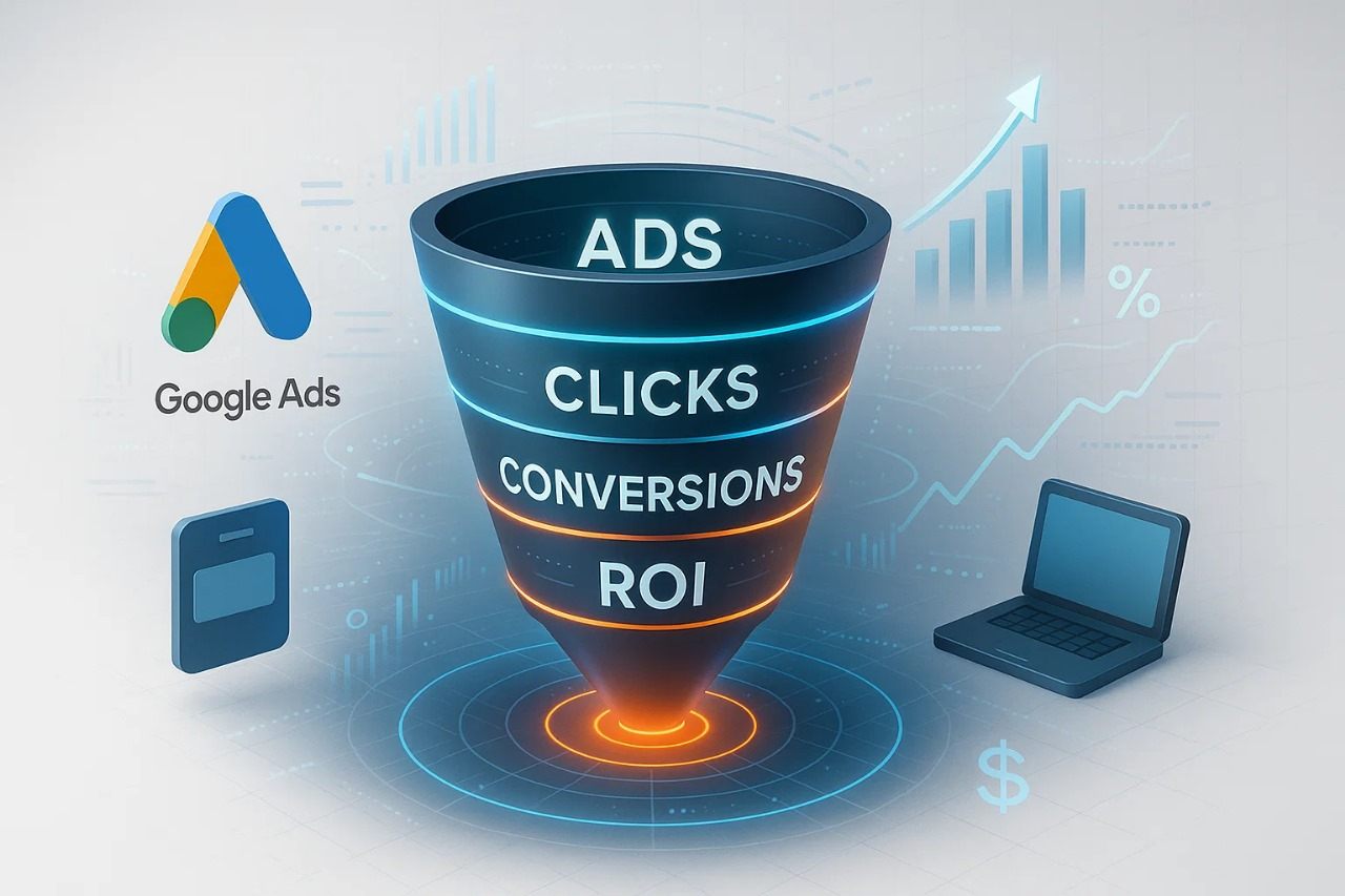 goolgle adds clcik conversion roi